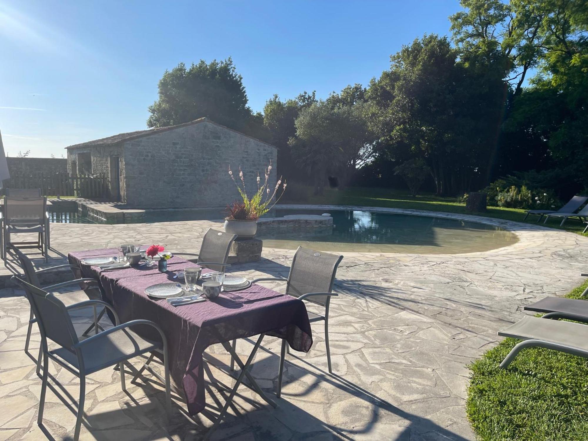 Bed and Breakfast Logis Saint Leonard Dompierre-sur-Mer Exterior foto