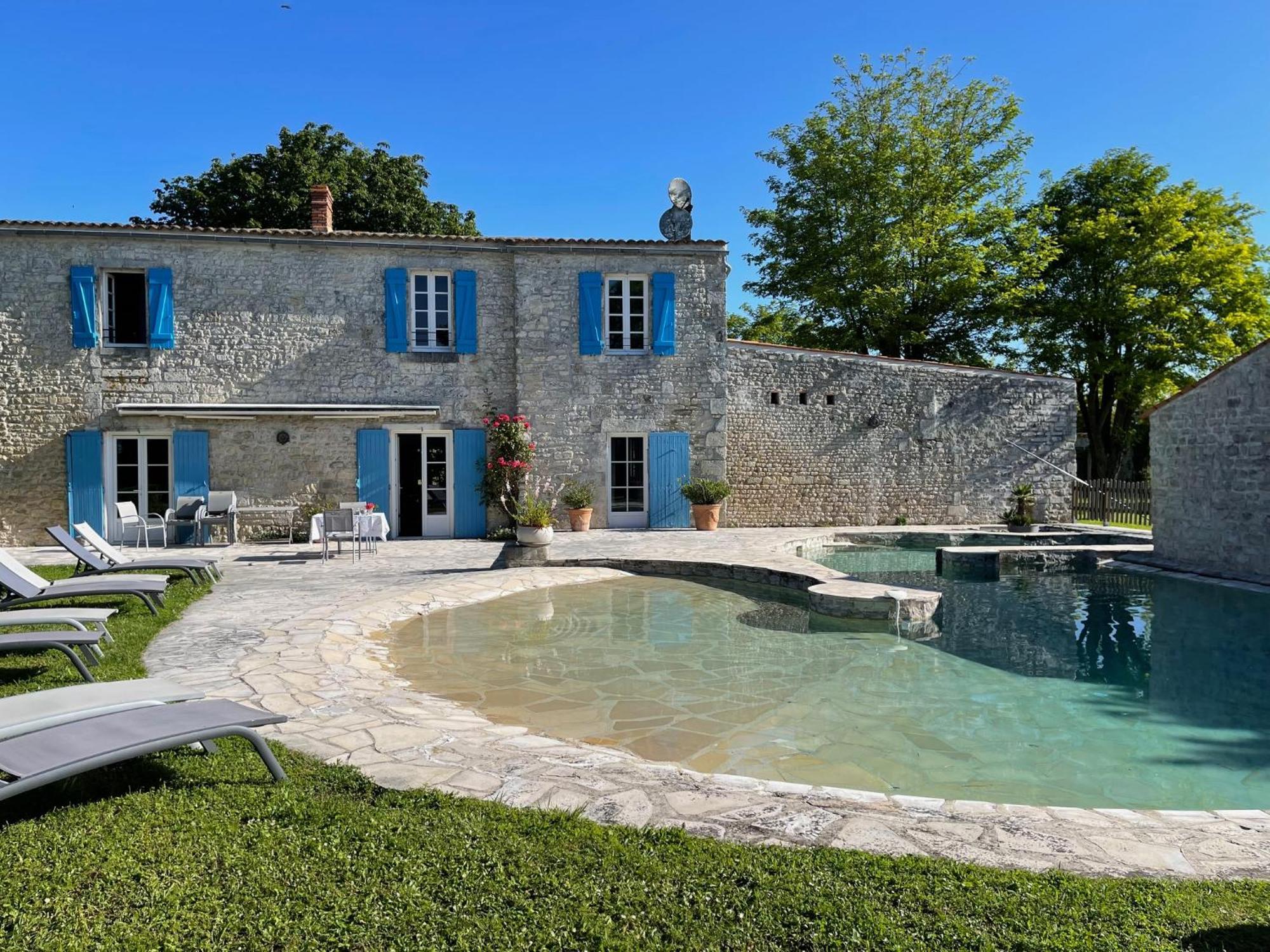 Bed and Breakfast Logis Saint Leonard Dompierre-sur-Mer Exterior foto